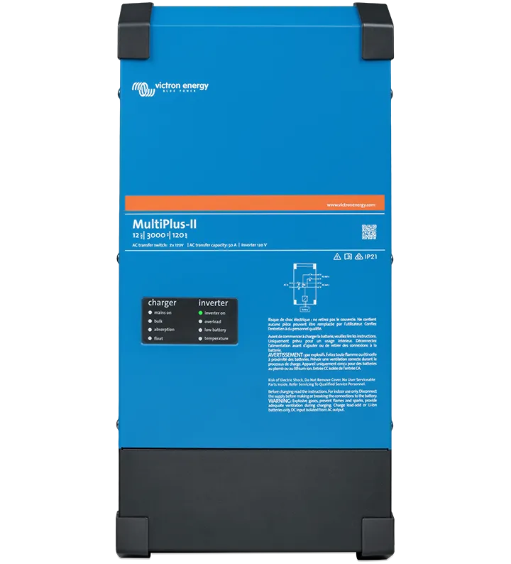 Victron MultiPlus-II Inverter/Charger | NC SOLAR ELECTRIC LLC